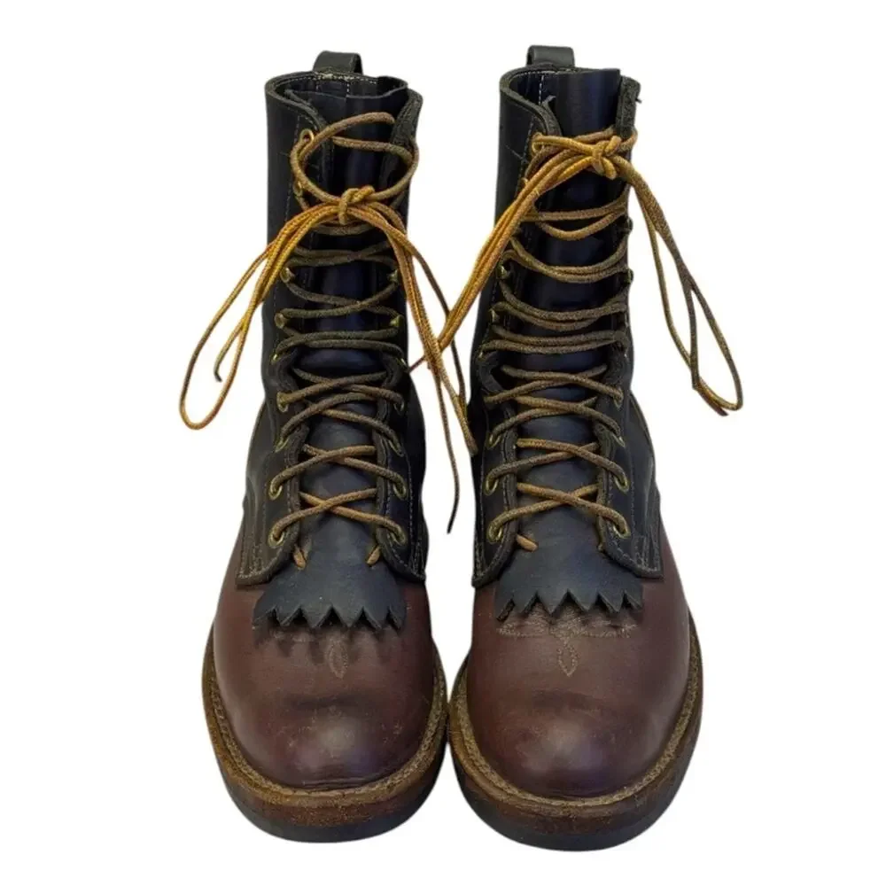 Nicks Contender Boots EUC Size 8.5A   S3868